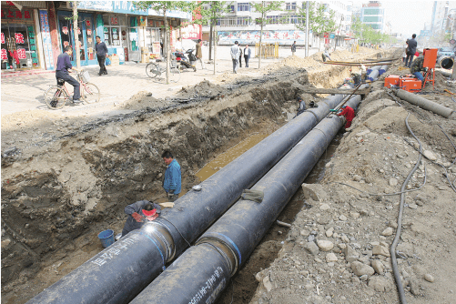 電纜橋架布置在蒸熱力管道上的要求(圖1) 熱力管道