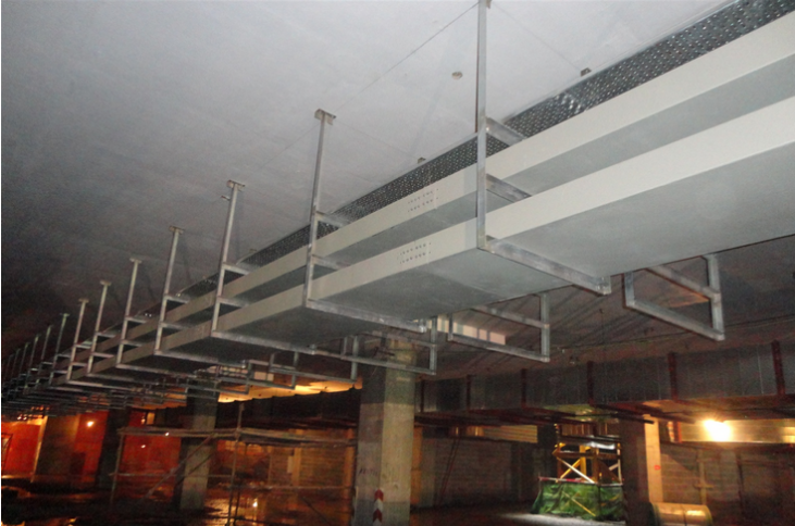 多層電纜橋架安裝時要注意事項(圖1) 多層電纜橋架安裝時要注意事項